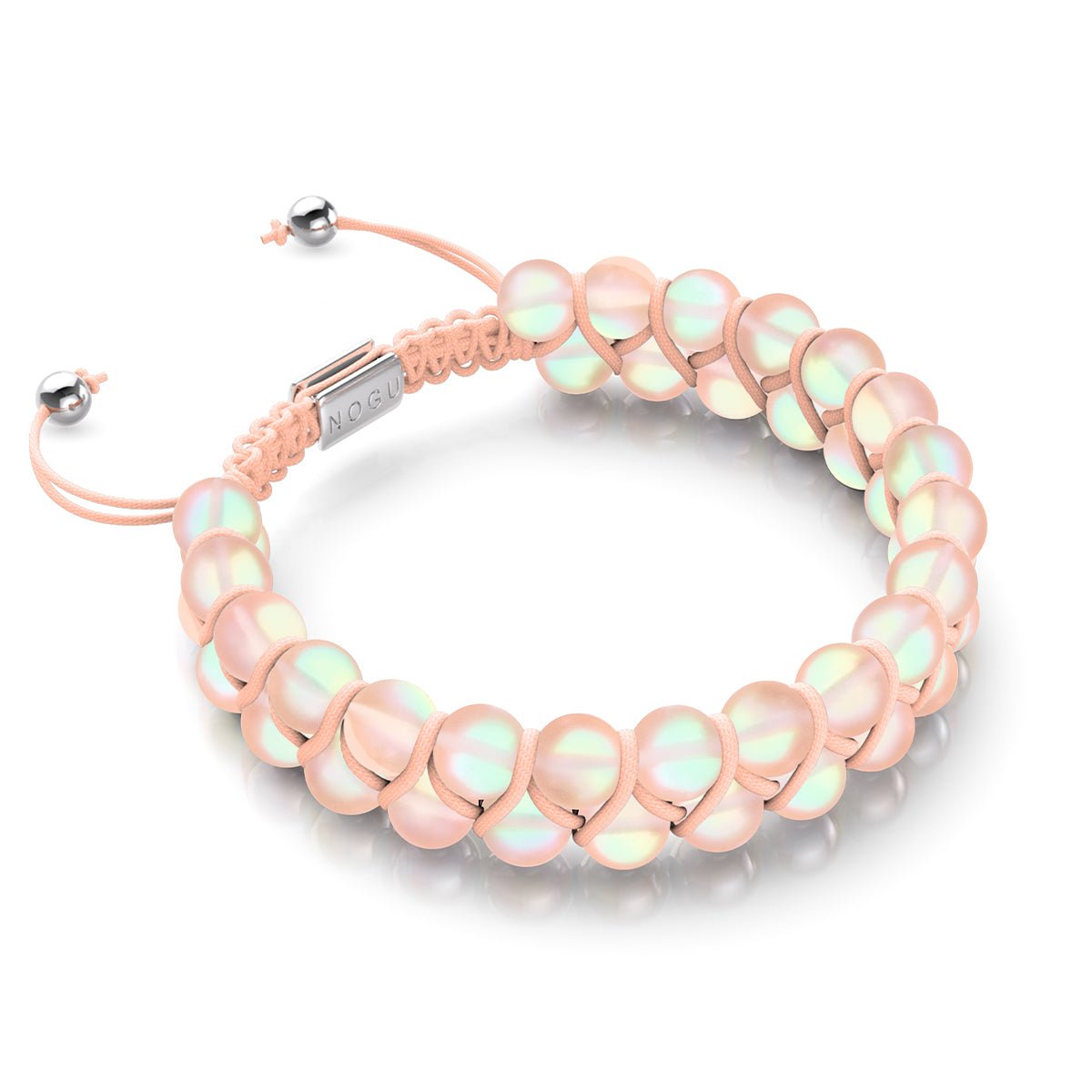 Pêche | Argent | Bracelet Verre Double Sirène